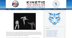 Desktop Screenshot of kinetictkd.com